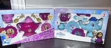 Disney Frozen  Princess 8 Piece Tea Set Toy In Original Boxes Ages 3 -SEALED