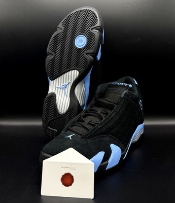Air Jordan 14 Retro Black University Blue 487471-007 Men  display picture 3