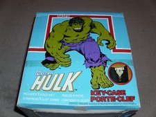 VINTAGE MARVEL INCREDIBLE HULK KEYCASE FULL COUNTER DISPLAY BOX MARVELMANIA 1978