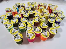 UTC Ultra Thread 140 Denier Fly Tying Medium Waxed Flat Jig Wrapping All Colors