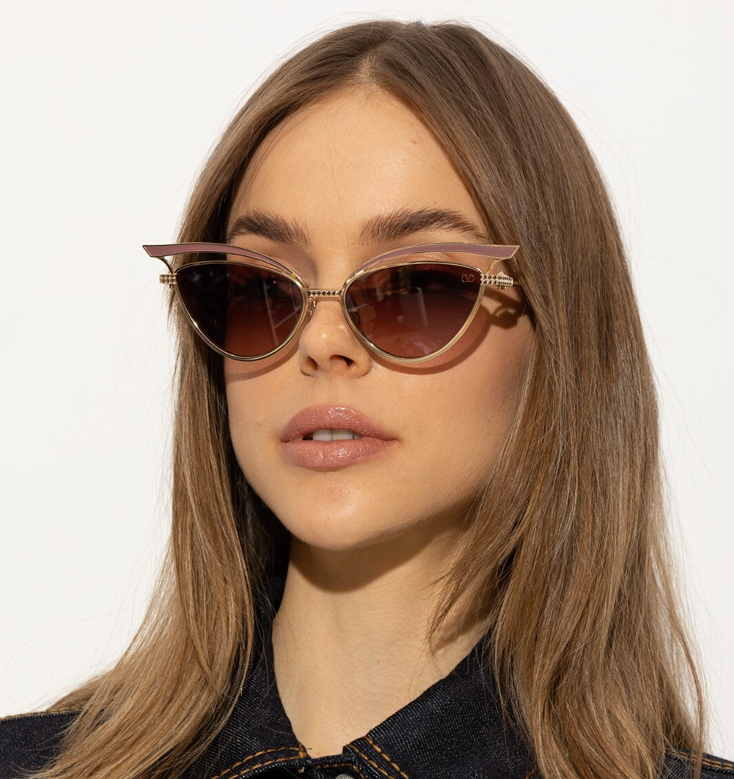 VALENTINO V-GLASSLINER-VLS-118B-55 Sunglasses Sun Glasses 
