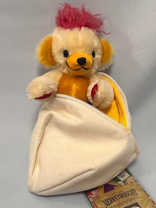 Merry Thought Teddy Bear Punkin Head Chick Cheeky 2000 Japan