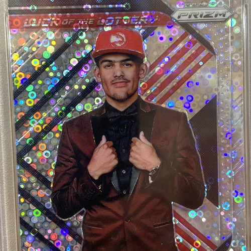 Trae Young 2018 Panini Prizm Luck Of The Lottery Fast Break PSA 10 Gem Mint RC - Picture 14 of 16