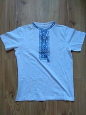 Traditional T-shirts Ukrainian embroidered sorochka kid vyshyvanka embroidery