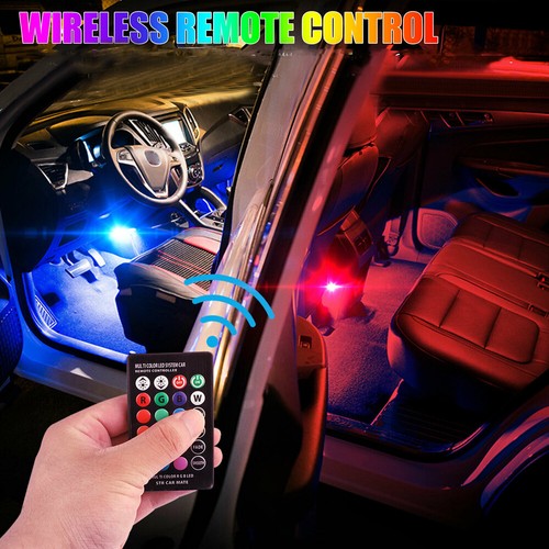 Multicolor RGB LED Bulb w/RF Remote Control For Car Parking Lights 168 194 T10 - Picture 10 of 12