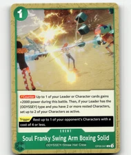 One Piece Soul Franky Swing Arm Boxing Solid - Emperors in the New World