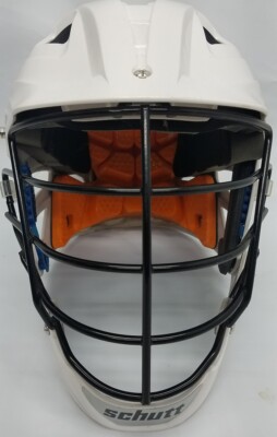 HELMET ONLY STX Lacrosse Stallion 500 Helmet White and Black Small NO HARDWARE