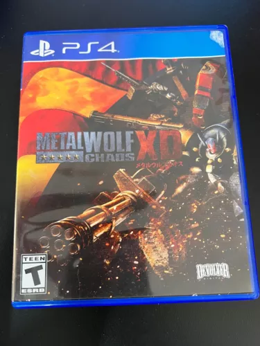 Metal Wolf Chaos XD - Playstation 4 PS4 From Software RARE