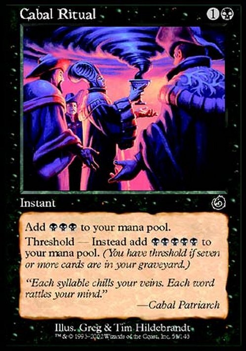 Cabal Ritual ~ Torment [ Excellent ] [ Magic MTG ] | eBay UK