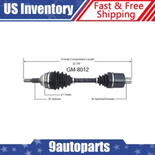 Fits 1994 - 2001 2002 Saturn SL SC SW Series Front Passenger Right CV Axle Shaft