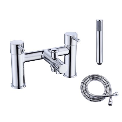 Vurtu Anstey Wannen- & Handbrausearmatur Chrom 49 3109C