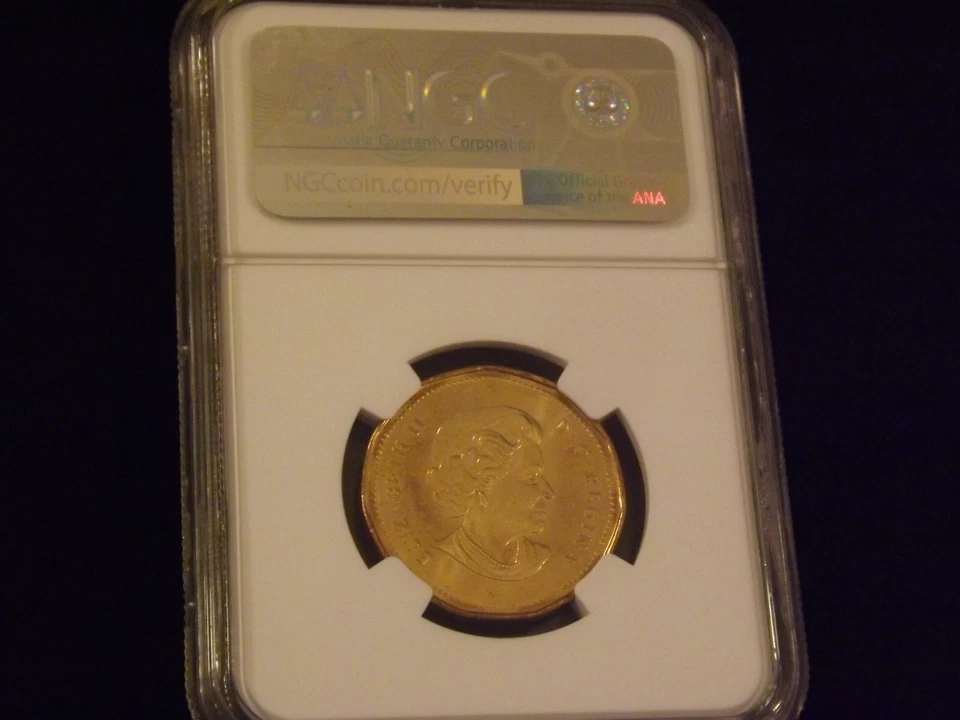 2005  $1                 Canada             NGC    MS 65 - Image 2 of 2