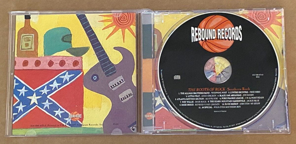 CD - THE ROOTS OF ROCK Southern Rock - Various Artist - Clean Used