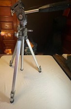 Vintage Spiratone Tripod Silver Aluminum