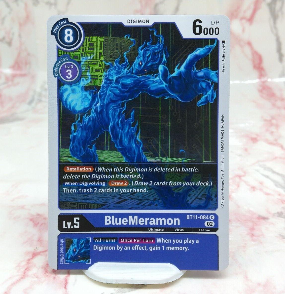 Digimon Card - BlueMeramon BT11-084 C Dimensional Phase - NM/M