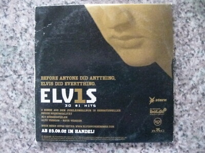 Elvis Presley Before anyone did anything, Elvis did everything Music-CD