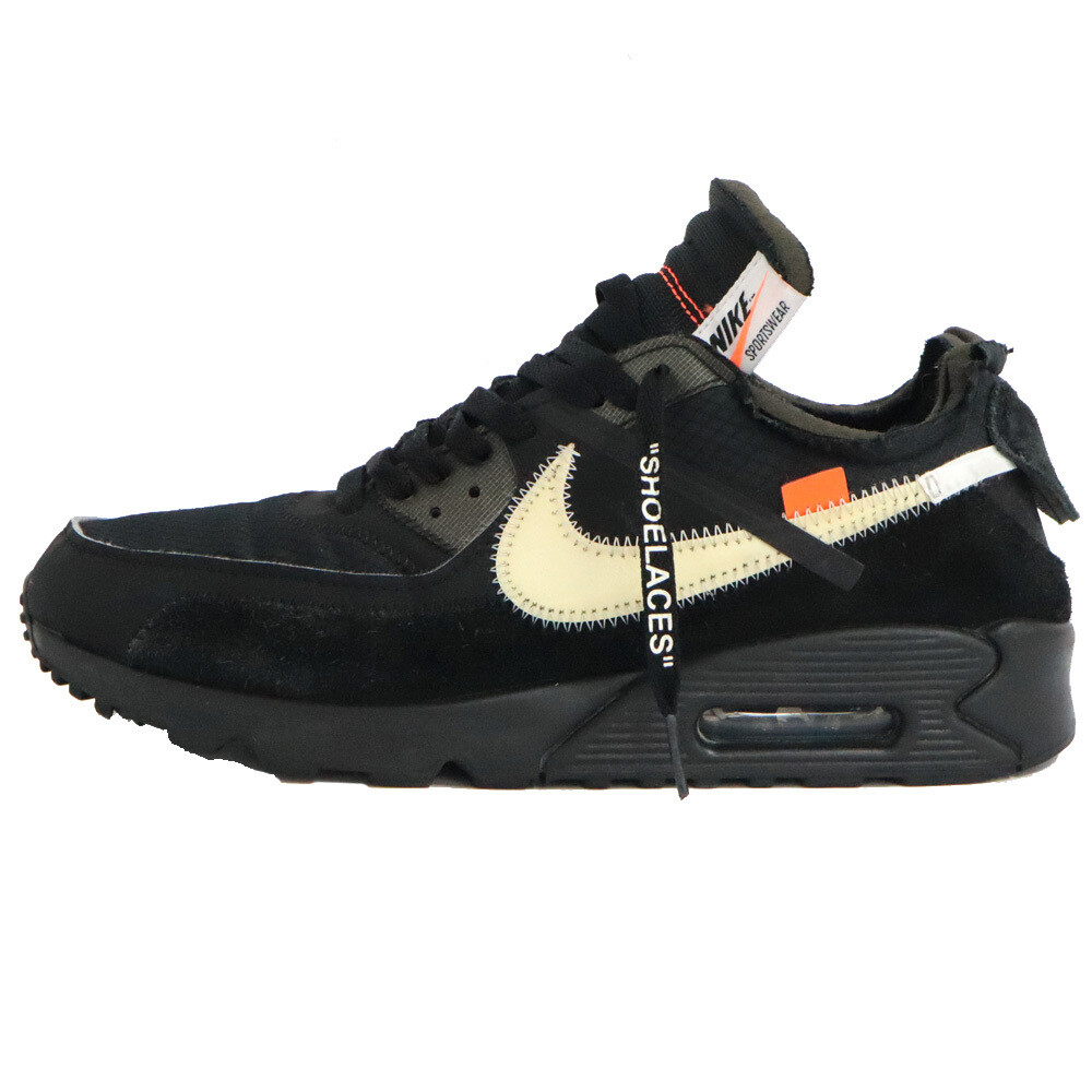 Nike Air Max 90 Black Cone AA7293 001 27.5cm Low Cut Shoes Men s Sneakers