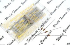 10pcs - Allen-Bradley RCR05 RC05 1/8W 0.125W 5% Carbon Composition Resistor