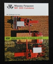 Catalogue De Vente Massey-Ferguson "MF 300 Combine" En Très Bon État