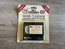 Vintage Bib VHS-C Video Head Cleaner New  Sealed VE-46
