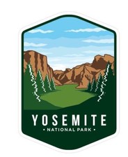 Yosemite National Park Sticker Decal A558