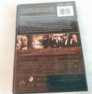 THE GODFATHER NEW DVD 97361329147| eBay
