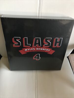 Slash - 4 Super Deluxe Vinyl LP + CD + Mini Guitar + Guitar Picks + Cassette NEW