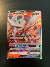Carte Pokémon Reshiram GX 11/70 SL7.5 Soleil Lune Majesté Des Dragons FR NEUF