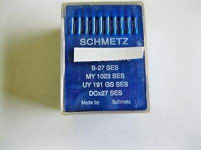 SCHMETZ   B-27   OVERLOCK SERGER  NEEDLES    DCX27
