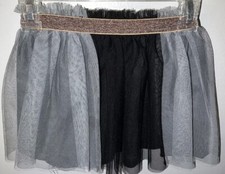 Toddler Girls Epic Threads Skirt-EUC-Size 4T-Black/Gray