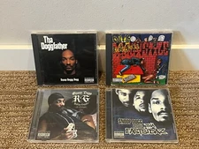 Snoop Dogg 4 CD Lot - Doggystyle Tha Doggfather, Tha Eastsidaz, Rhythm & Gangsta