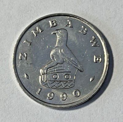 1990 Zimbabwe 5 cents Coin Hare Rabbit Bunny Animal Wildlife | eBay