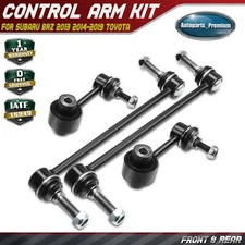 4x Front & Rear Sway Bar Link for Subaru BRZ 2013 2014-2019 Toyota 86 Scion FR-S