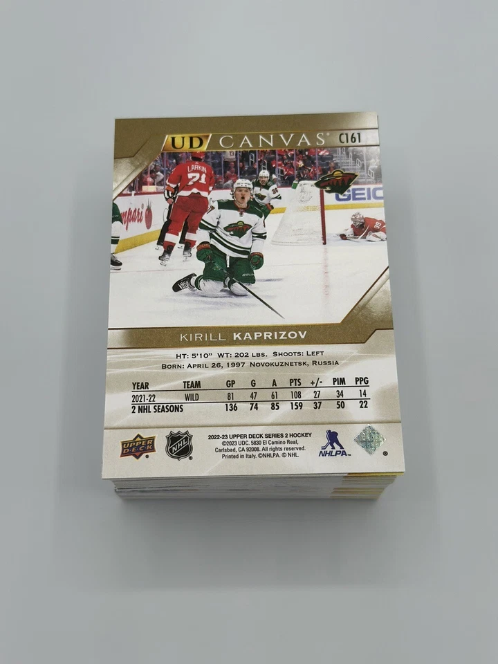 2022-23 Upper Deck Series 2 UD Canvas (#C121-210) Complete Your Set, You Pick! - Image 3 of 4