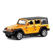 1:36 Scale Alloy Jeep Wrangler Car Model - Realistic Off-Road Vehicle Toy!