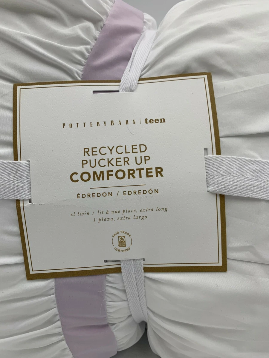 Pottery barn pucker up cheap comforter