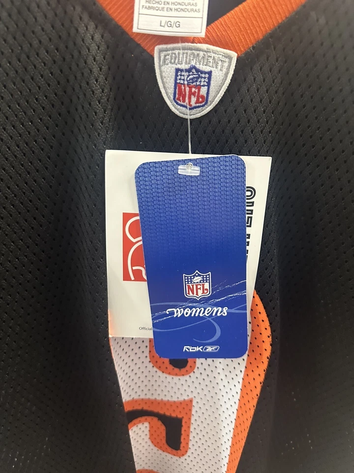 Camiseta vintage Carson Palmer Cincinnati Bengals para mujer talla grande Deadstock nueva con etiquetas Foto 2 de 4