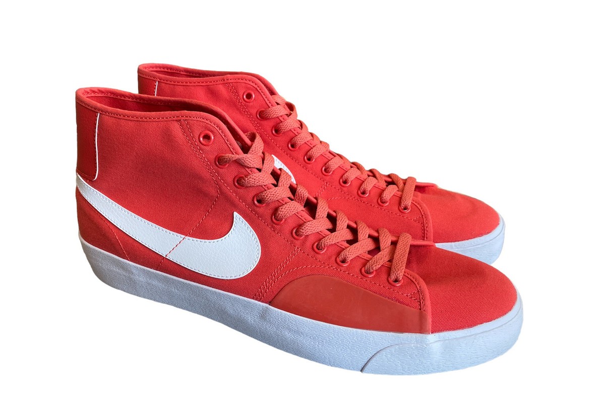 346) Nike SB Blazer Court Mid Lobster Red/White DC8901-600