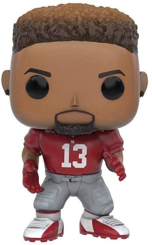 Funko POP! NFL Odell Beckham Jr #55 Red Jersey Figure New York Giants Football