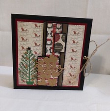 Handcrafted - Mickeys Christmas, Photo Album. 7x7x1