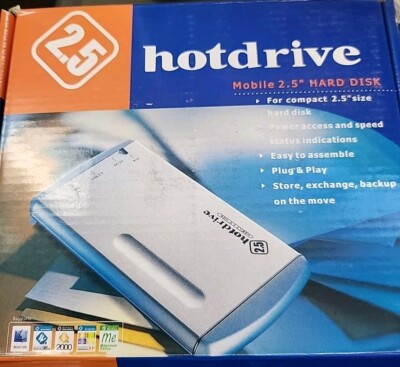 USB 2.0 External Portable ATA SATA 2.5'' Hard Drive Enclosure Case