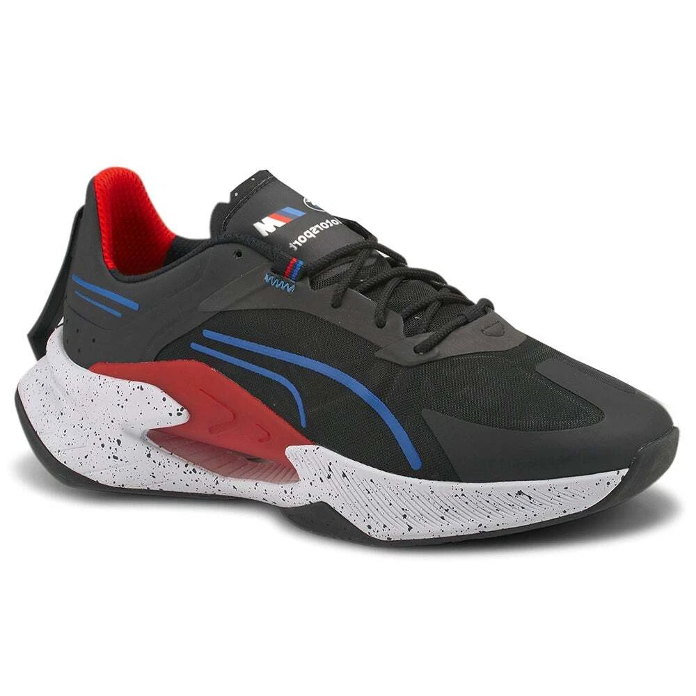 Puma Bmw Mms Lgnd Livery Lace Up Mens Black Sneakers Casual Shoes 30739701