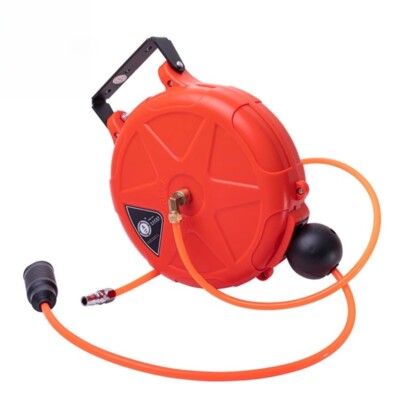 Automatic Retractable Hose Reel Positioning PU Tube Pneumatic Tools Air Drums