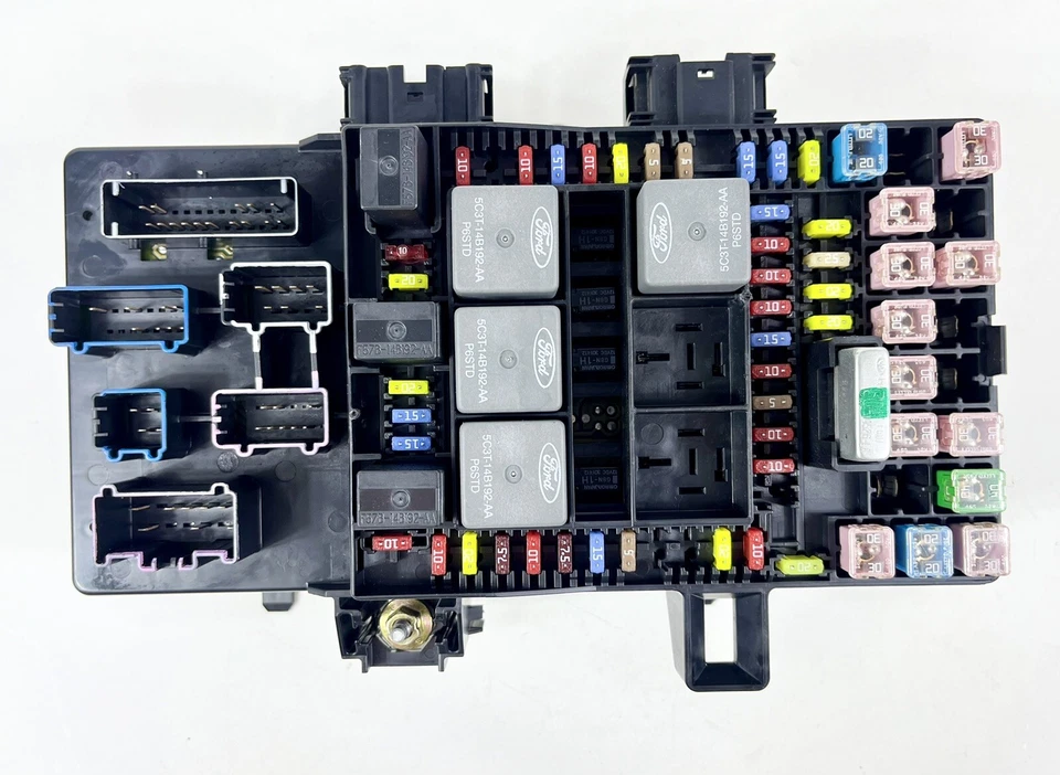 ✅ Ford F150 F-150 2005 tablero interior caja de fusibles caja de fusibles módulo BCM 5L3T-14A067-BC Foto 4 de 4