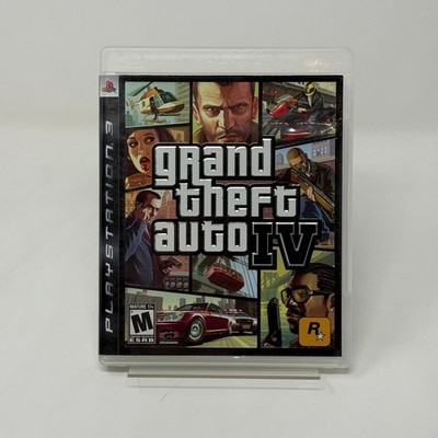 Grand Theft Auto IV GTA 4 Sony PlayStation 3 PS3 Rockstar Games BLUS-30127