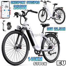 27,5 Zoll ONESPORT OT05PRO Elektrofahrrad 250W 22,5Ah E-Fahrrad 140KM 7-Gänge DE