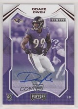2021 Panini Playoff Rookies Red Zone Auto Odafe Oweh #255 Auto 0p89