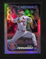2024 Topps Update Series - Ryan Fernandez #US111 Rainbow Foil (RC)