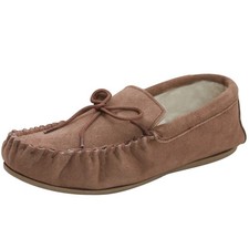 Eastern Counties Leather Unisex Wool-blend Hard Sole Moccasi  EL183