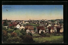 Ansichtskarte Backnang, Teilansicht 1919 